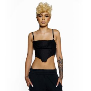 Heaven Corset (Black) sold by Karl Kani