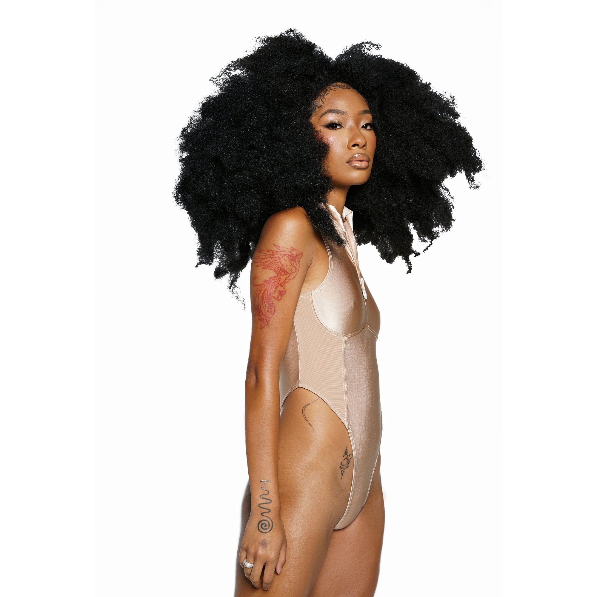 Peace Bodysuit (Nude) sold by Karl Kani product image thumbnail 2