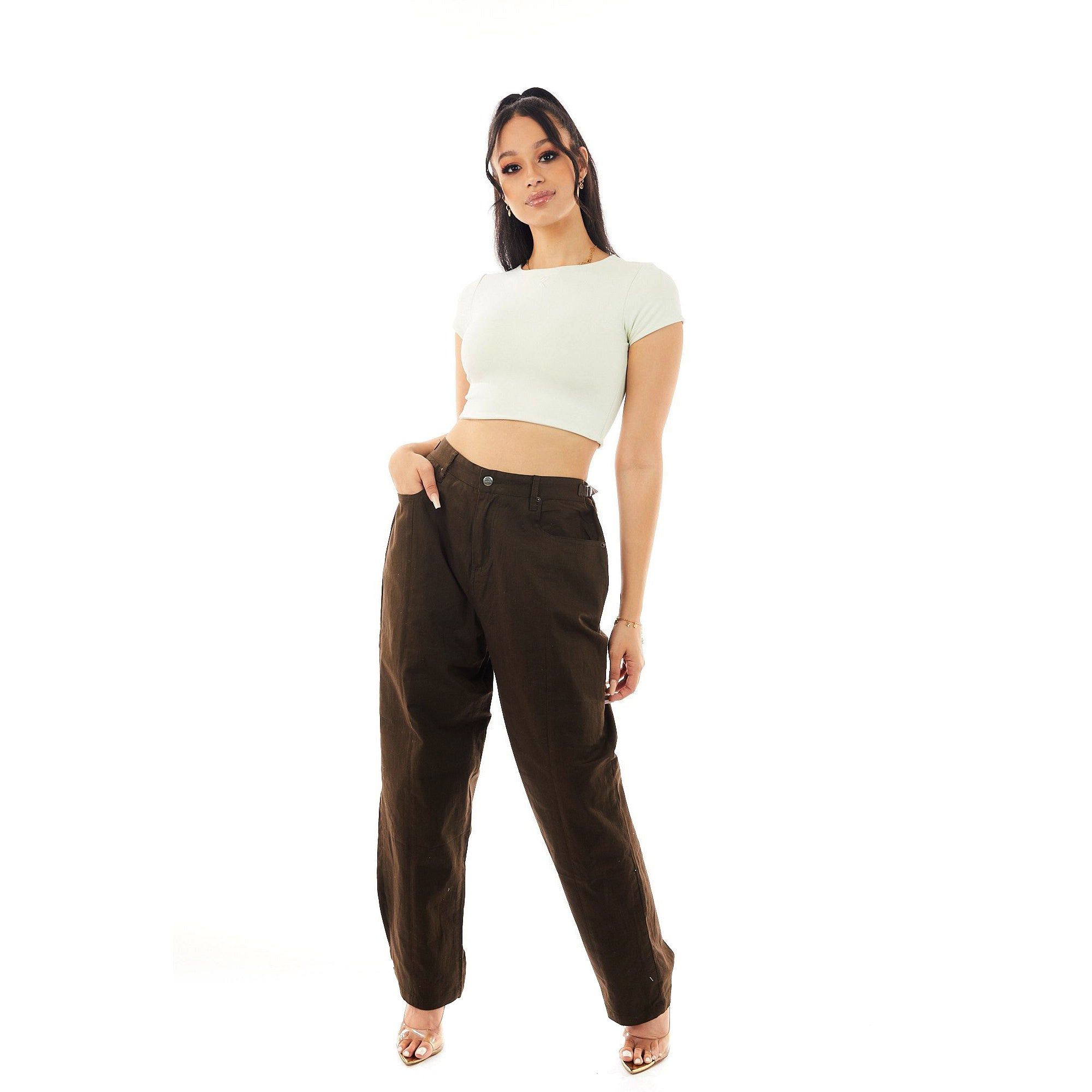 Nova Crop Top (Icicle) sold by Karl Kani product image thumbnail 3