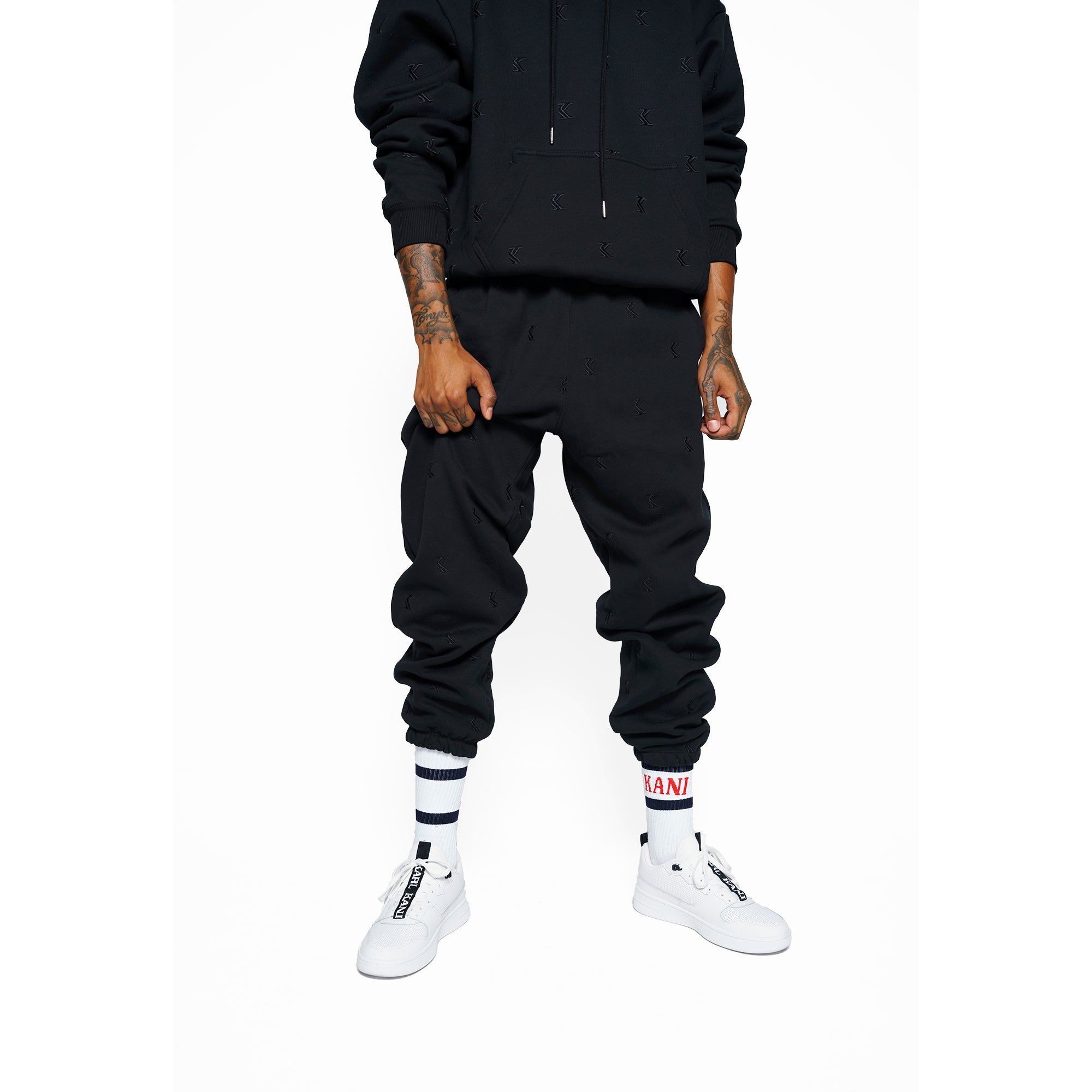 Embroidered Joggers (Black) sold by Karl Kani product image thumbnail 2