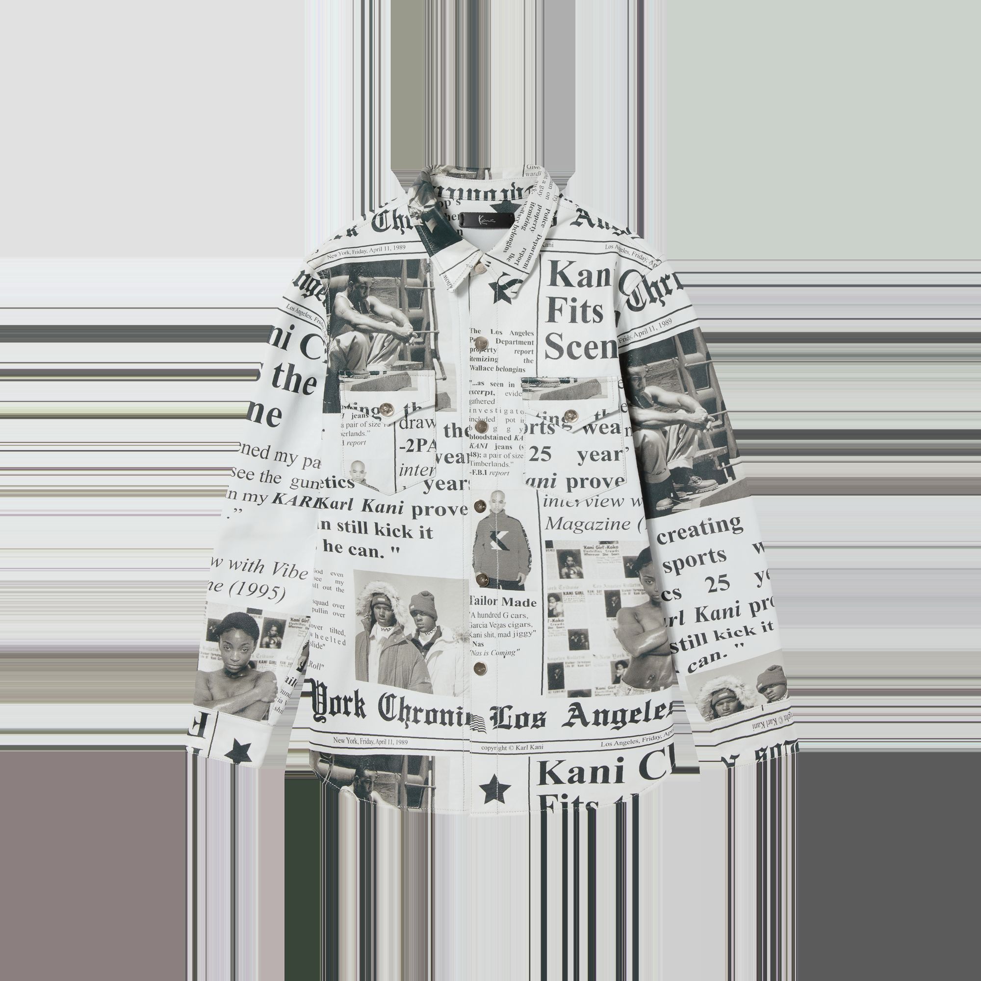 Creed Leather Long Sleeve sold by Karl Kani