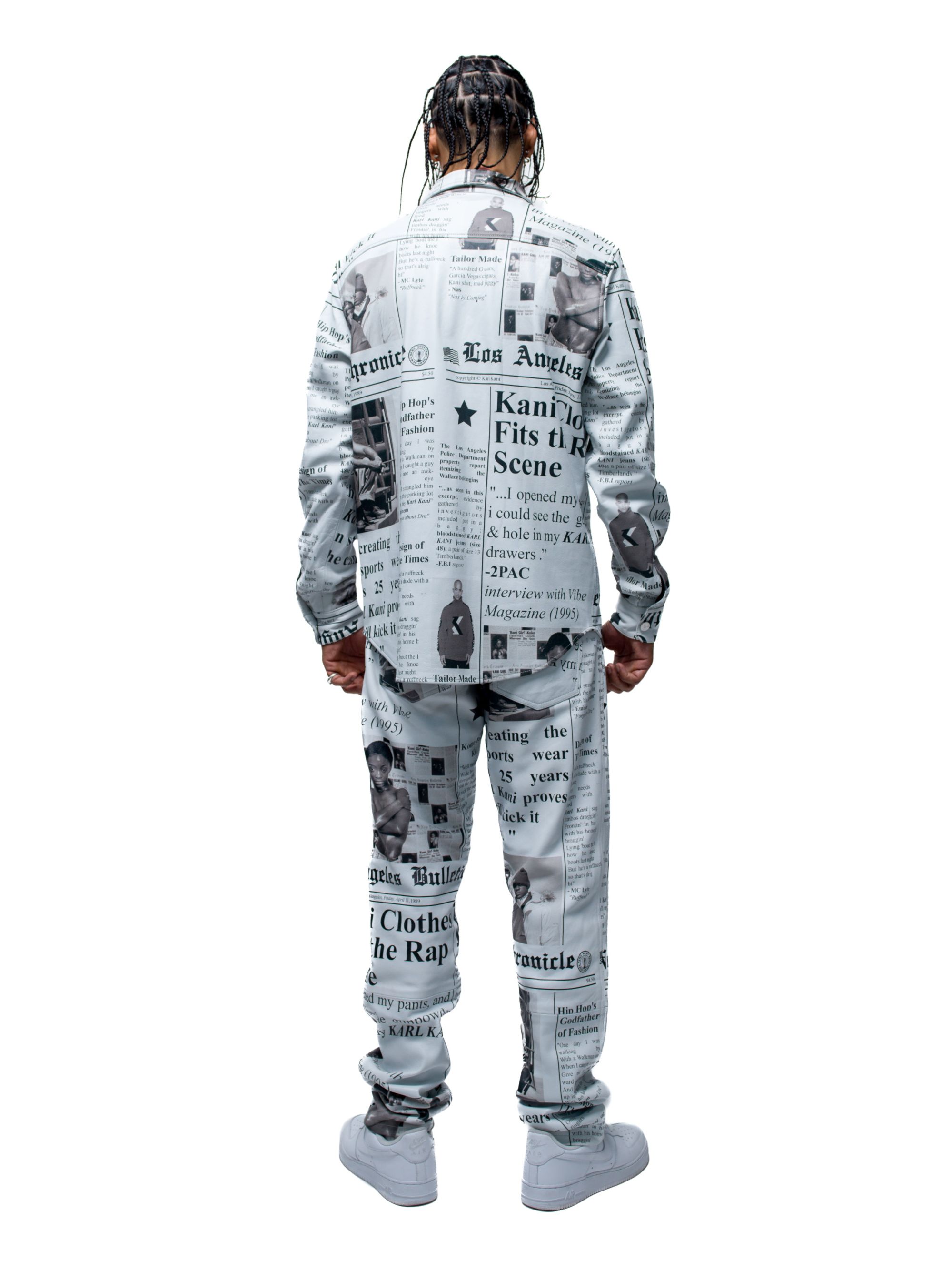 Creed Leather Long Sleeve sold by Karl Kani product image thumbnail 4