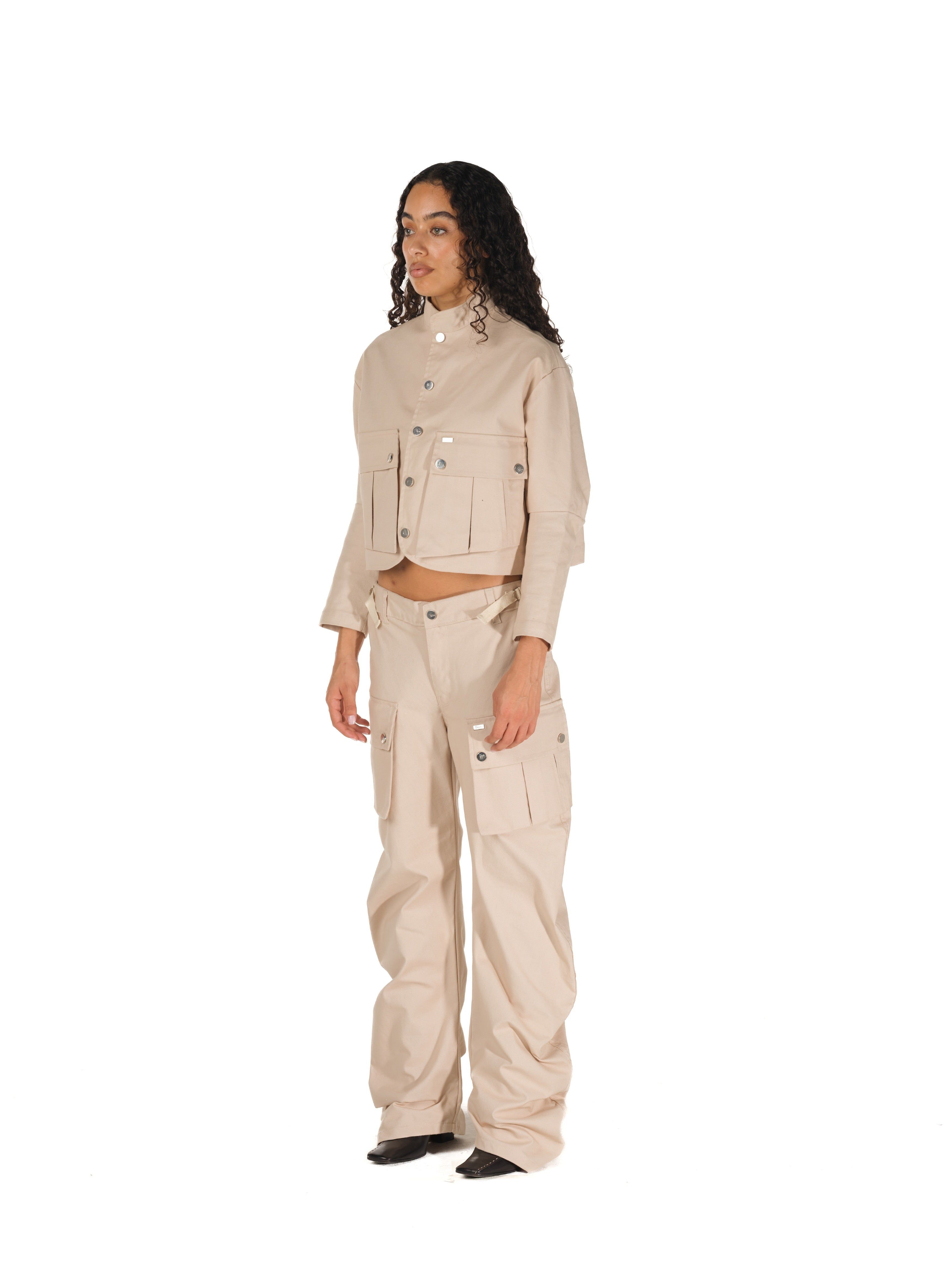 Iris Jacket (Natural) sold by Karl Kani product image thumbnail 2