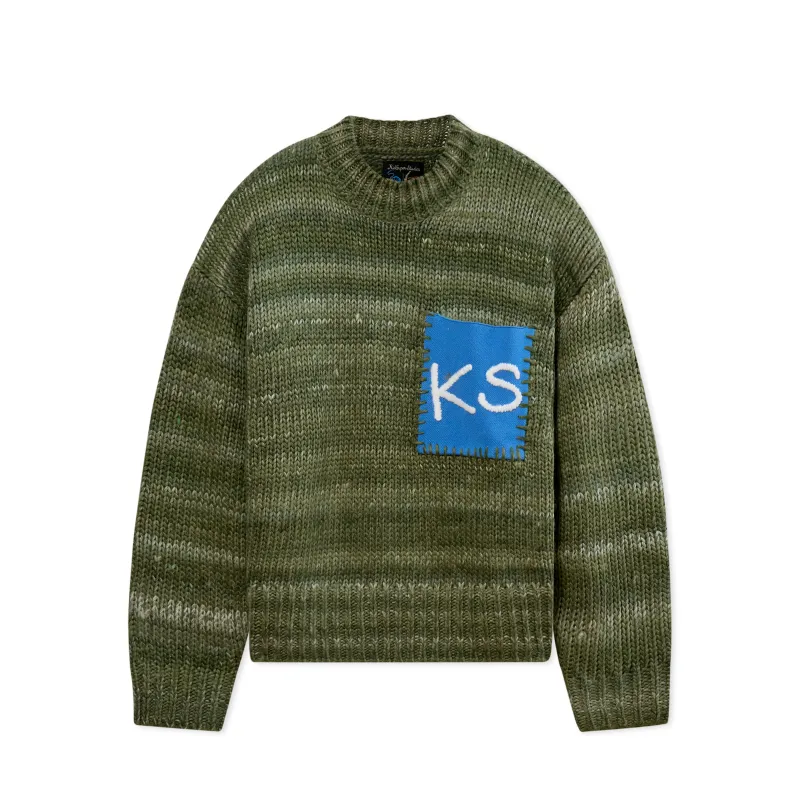 Chunky Sweater [Green] made by KidSuper Studios