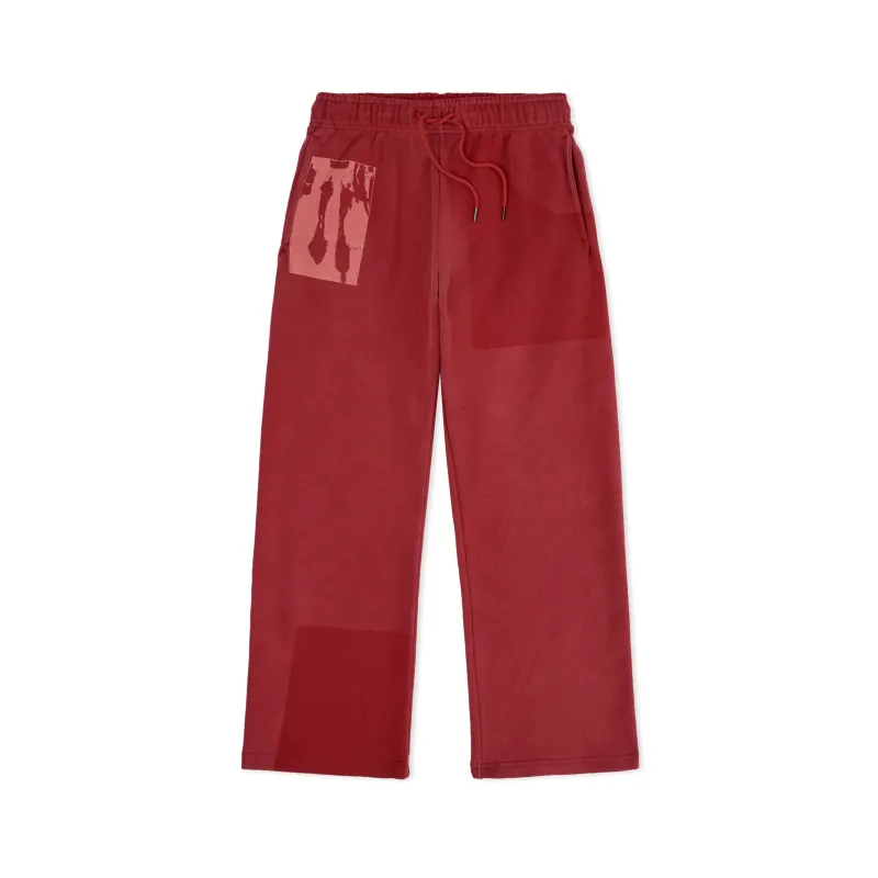 Sun Faded Sweats [Red] made by KidSuper Studios