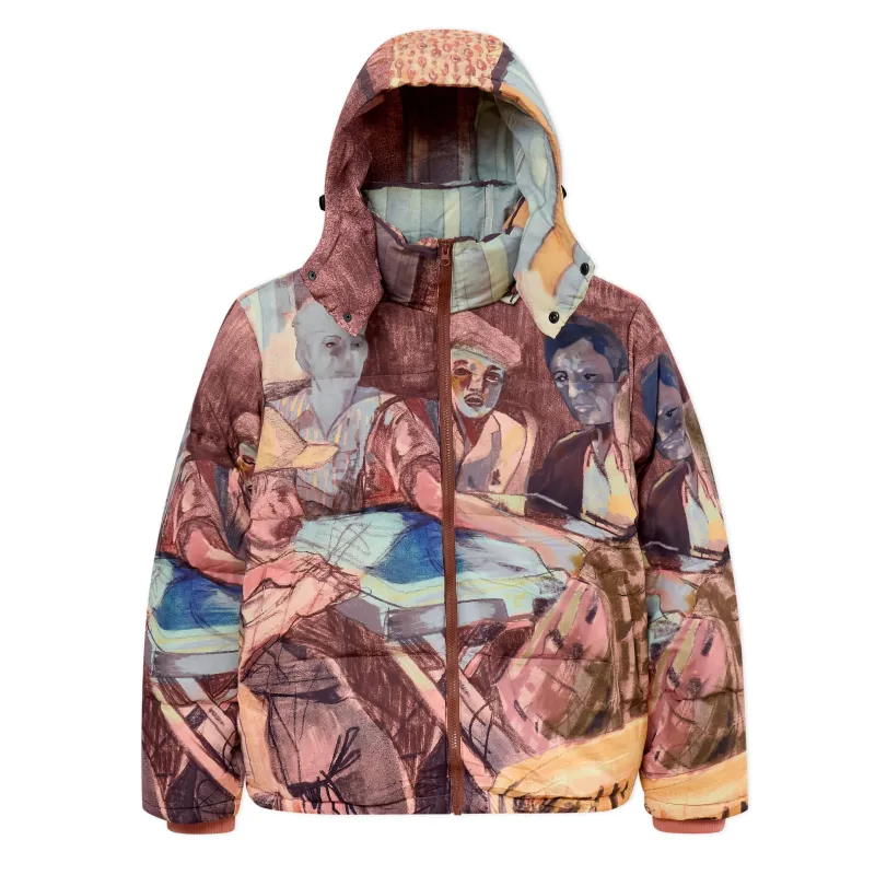 Domino Players Puffer [Multi] sold by KidSuper Studios