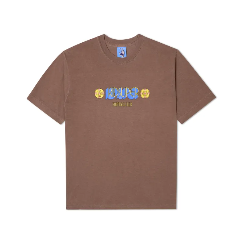 Football Club Tee  [Brown] sold by KidSuper Studios