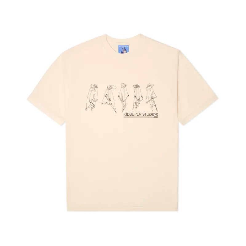 String Puppet Tee [Cream] sold by KidSuper Studios