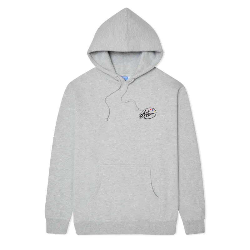 Paint Palette Hoodie [Grey] sold by KidSuper Studios