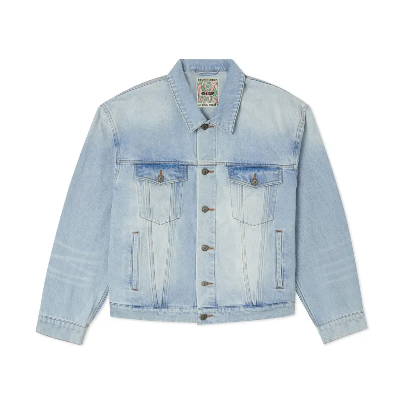 Light Wash Denim Jacket [Blue] sold by KidSuper Studios