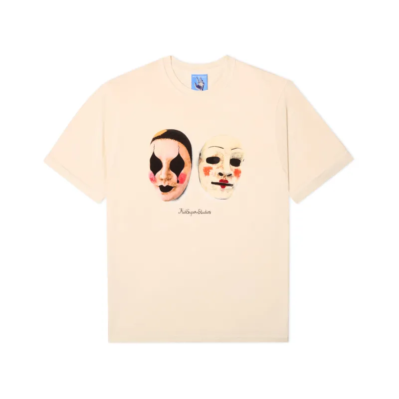 Masks Tee [Cream] sold by KidSuper Studios