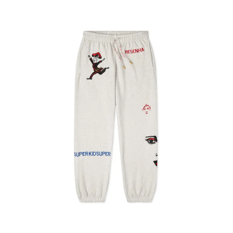 Super Sweatpants [Heather] sold by KidSuper Studios