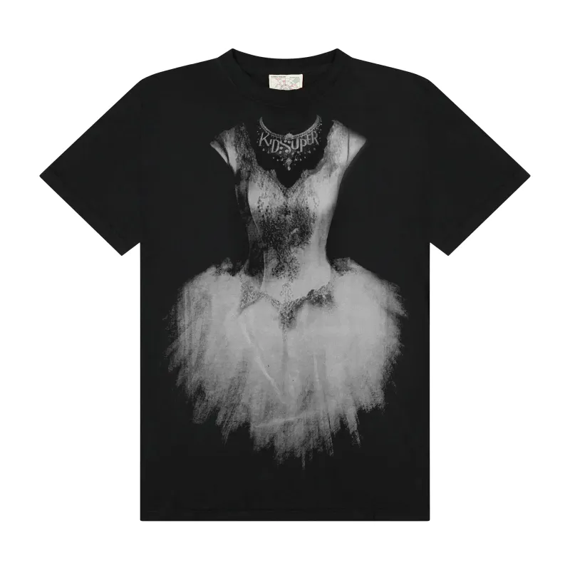 Ballerina Tee [Black] sold by KidSuper Studios