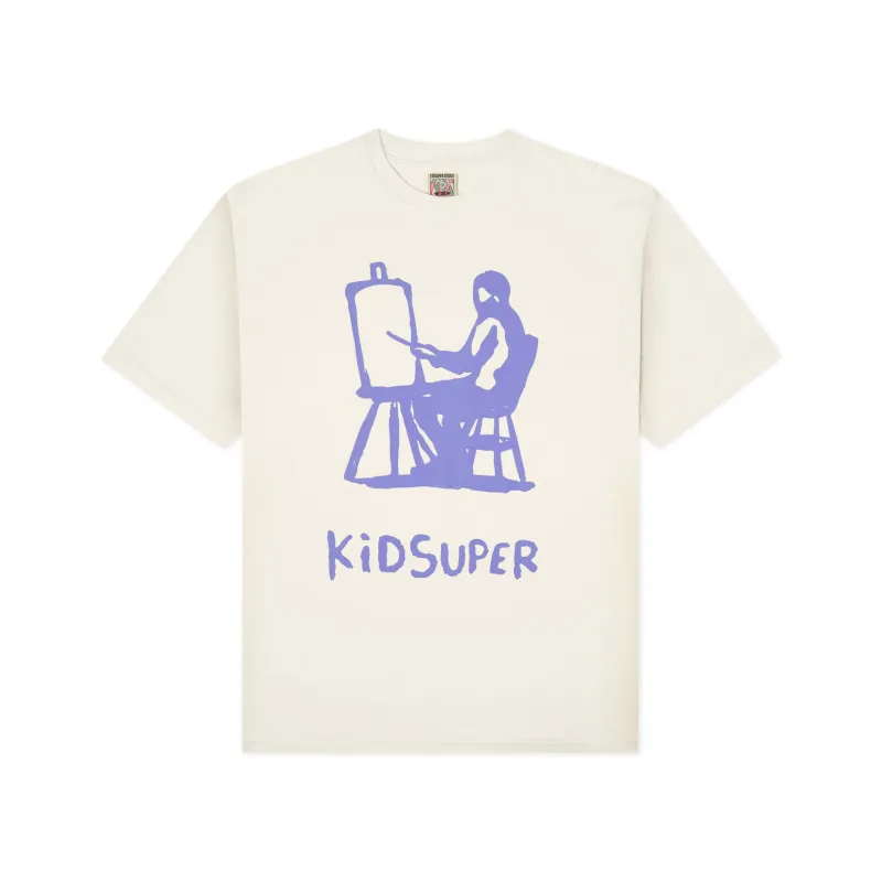 Painter Graphic Tee [White] sold by KidSuper Studios