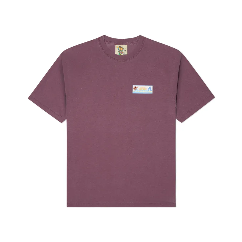 laundromat tee [Plum] sold by KidSuper Studios