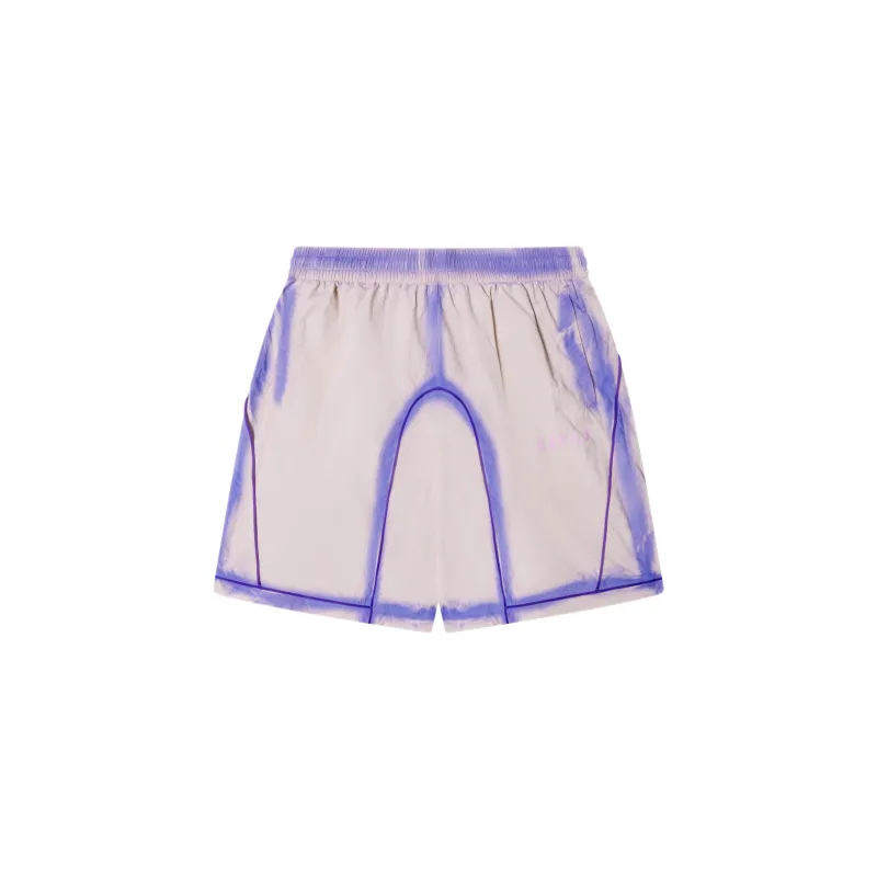 Gradient Nylon Tech Shorts [Purple] sold by KidSuper Studios