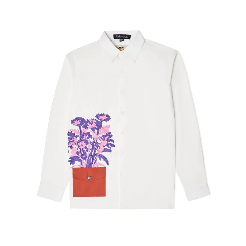 Flower Pot Shirt [White] made by KidSuper Studios