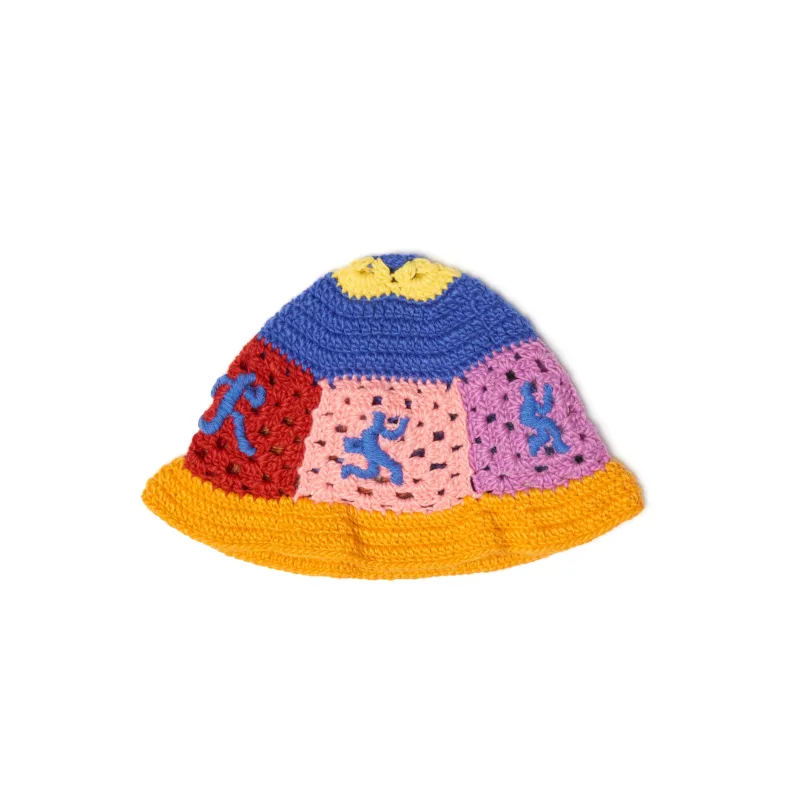 Running Man Crochet Hat [Multi] made by KidSuper Studios