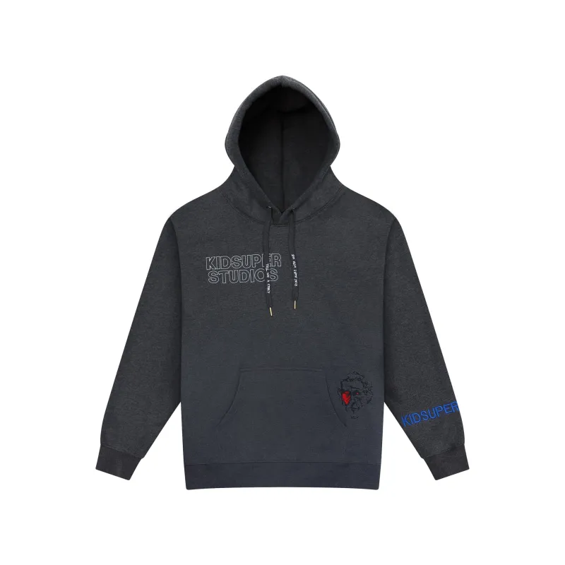Super Sweatshirt [Dark Grey] sold by KidSuper Studios