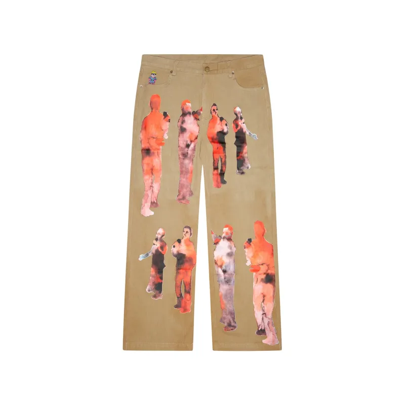 Performers Distressed Jean [Khaki] made by KidSuper Studios