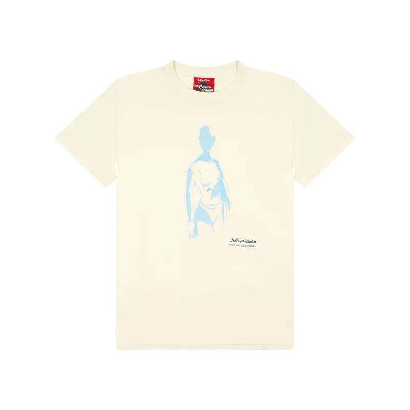 Painted Man Tee [Tan] sold by KidSuper Studios