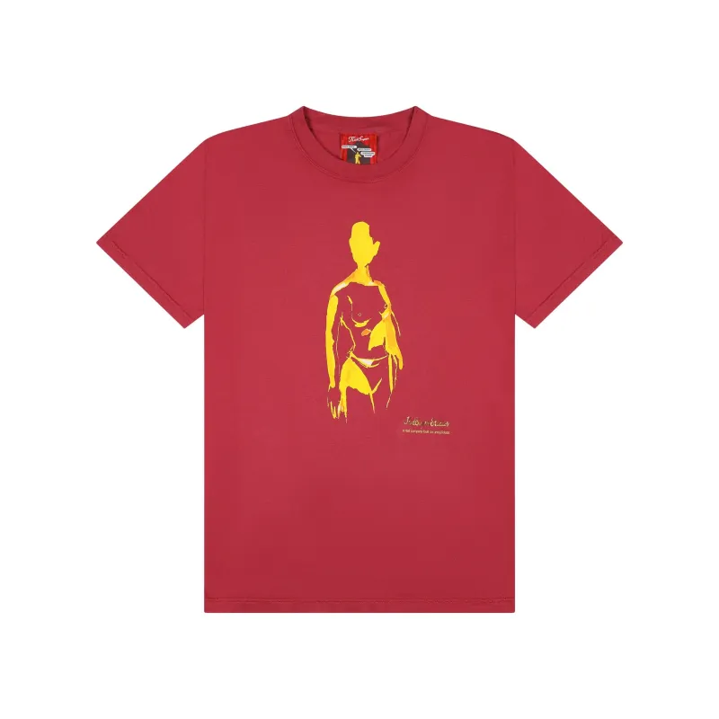 Painted Man Tee [Red] sold by KidSuper Studios