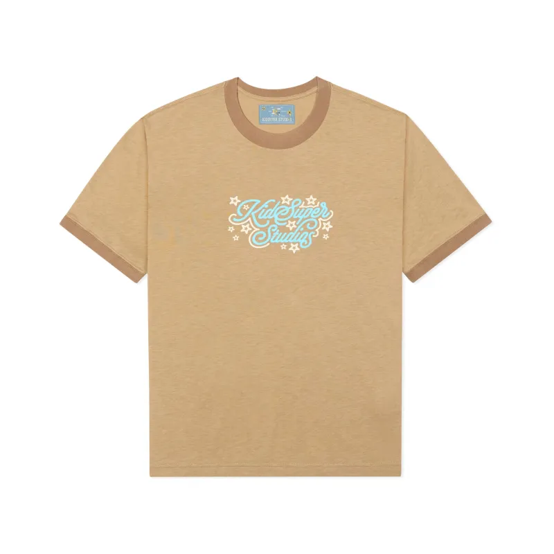 Stars Tee [Brown] made by KidSuper Studios