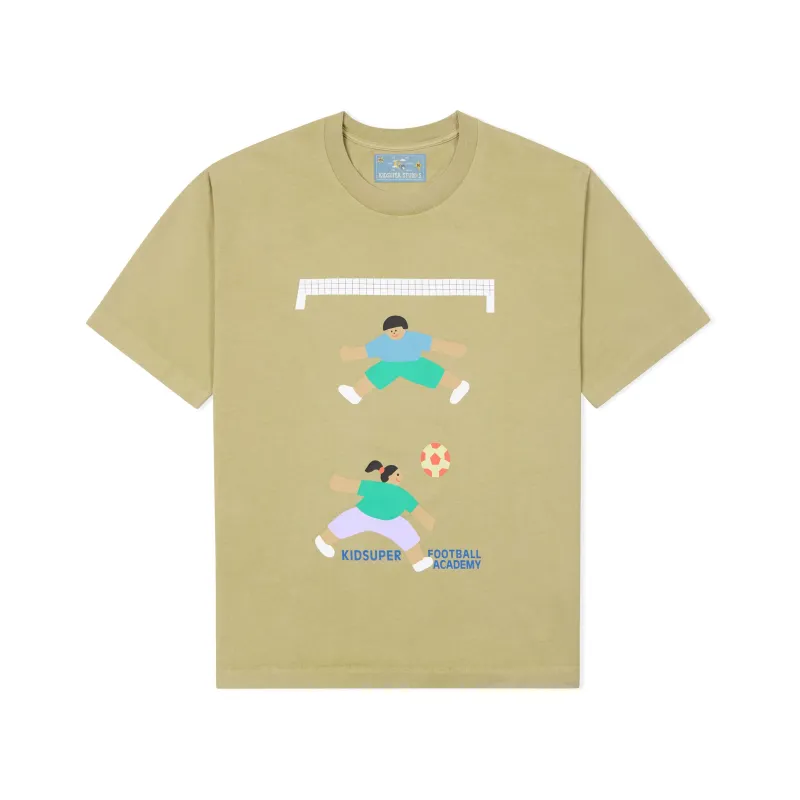 Football Academy Tee [Moss] made by KidSuper Studios