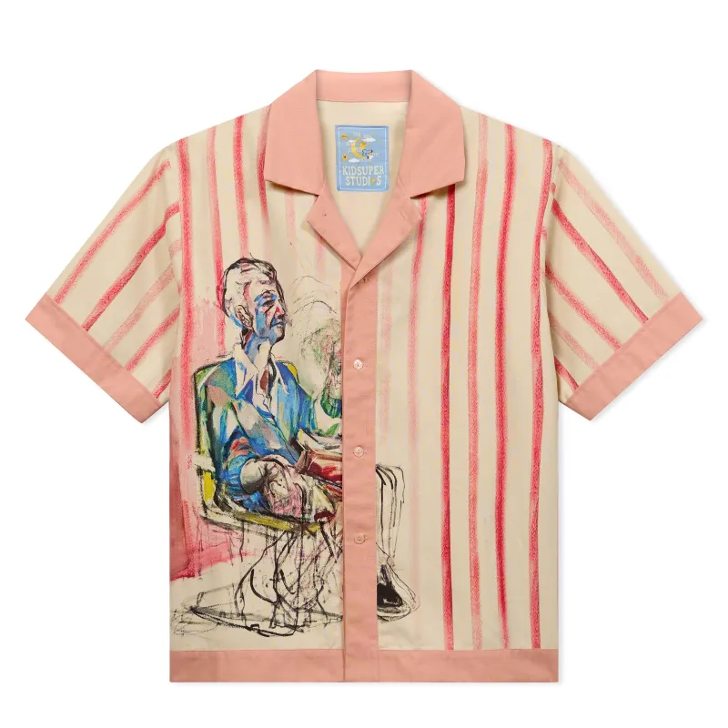 Technicolor Dreams Button Up [Pink] made by KidSuper Studios