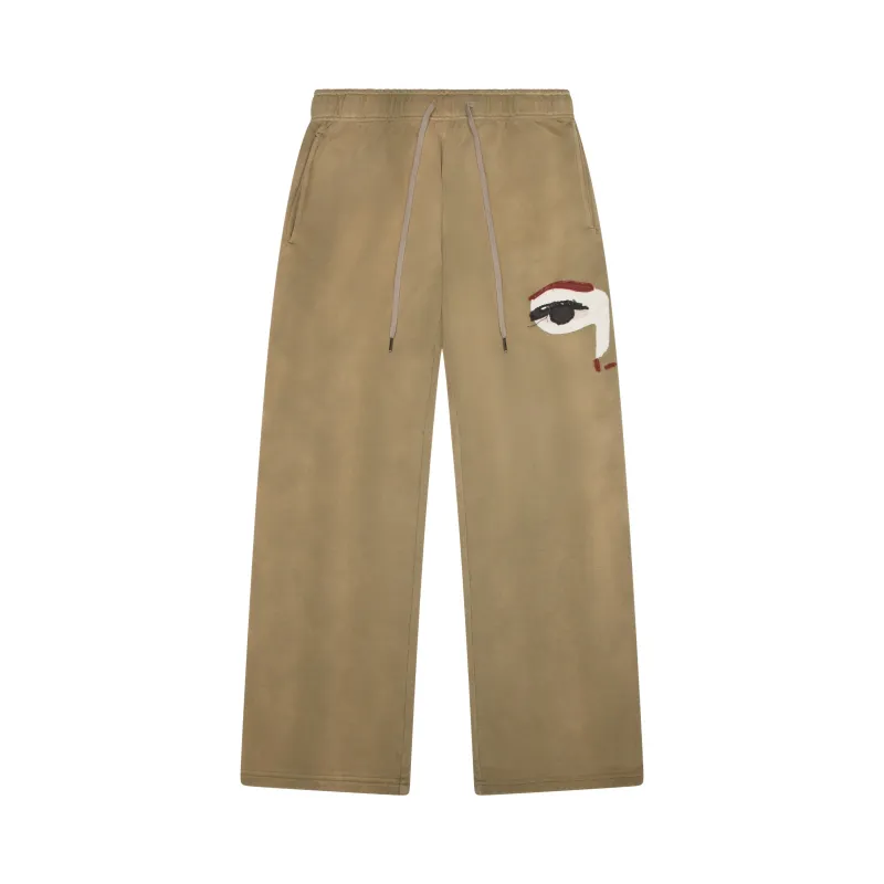 Face Sweatpants [Forest Green] made by KidSuper Studios