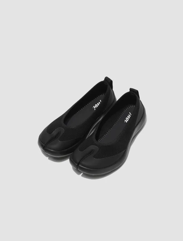 Tabi Ballerina Women - Black made by Tabi
