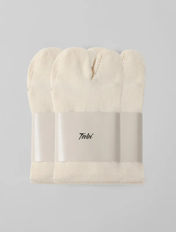 Tabi Socks - 3 packs - Off-white made by Tabi