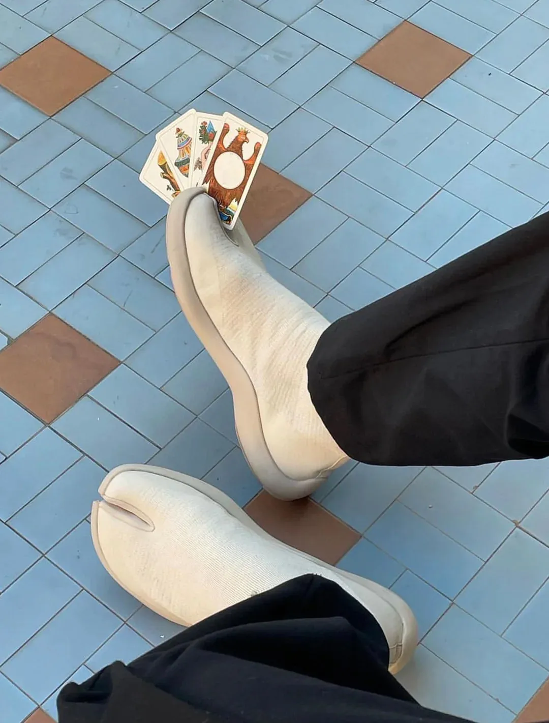 Tabi Hightop Men - Off-white sold by Tabi product image thumbnail 4