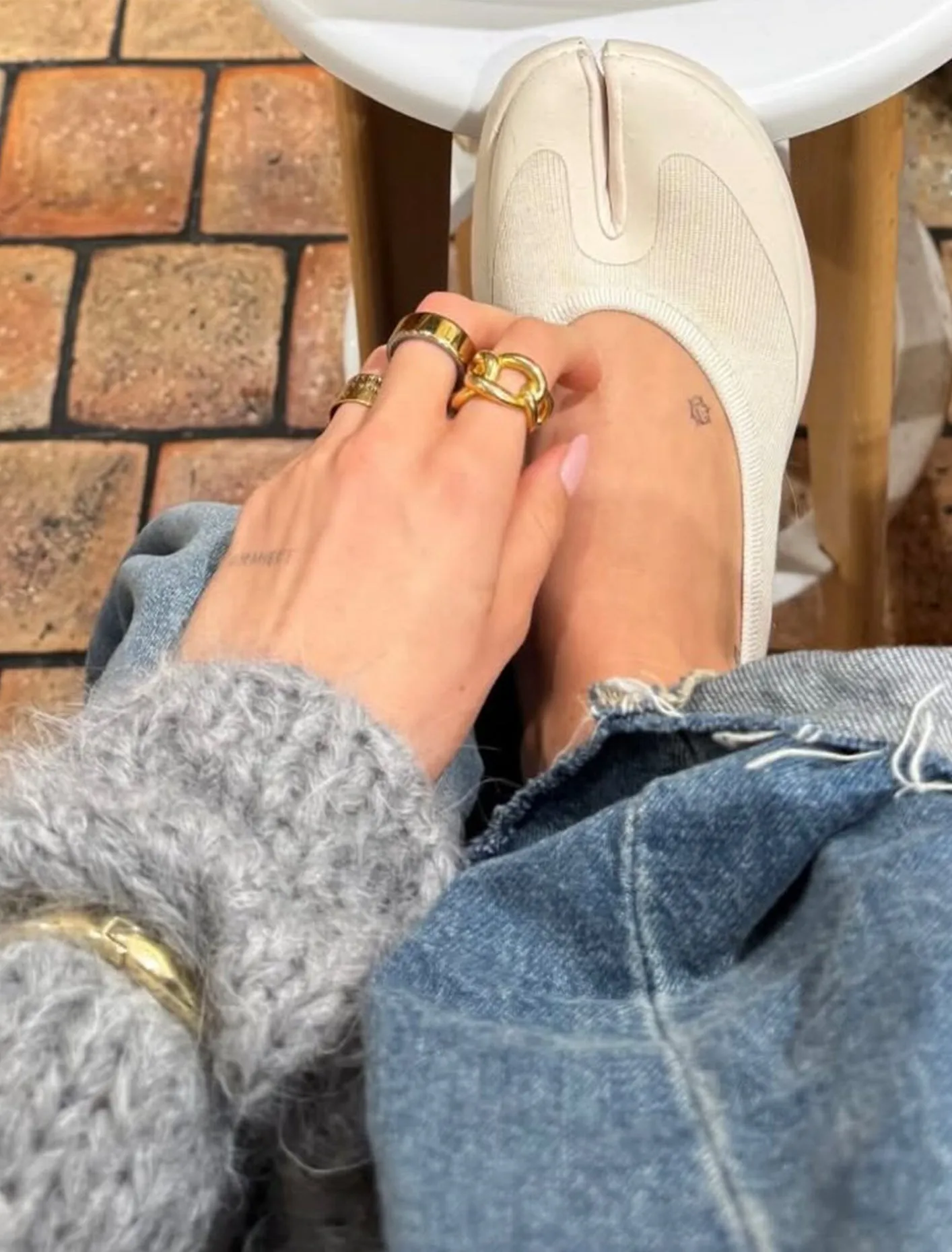 Tabi Ballerina Women - Off-white sold by Tabi product image thumbnail 4