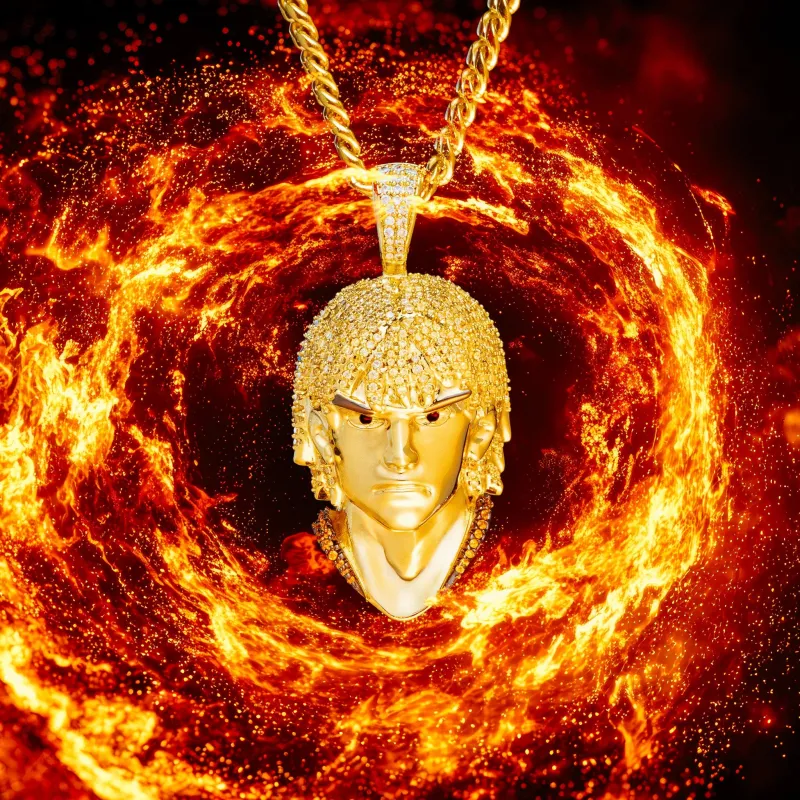 Street Fighter x King Ice - Ken Masters Necklace sold by King Ice