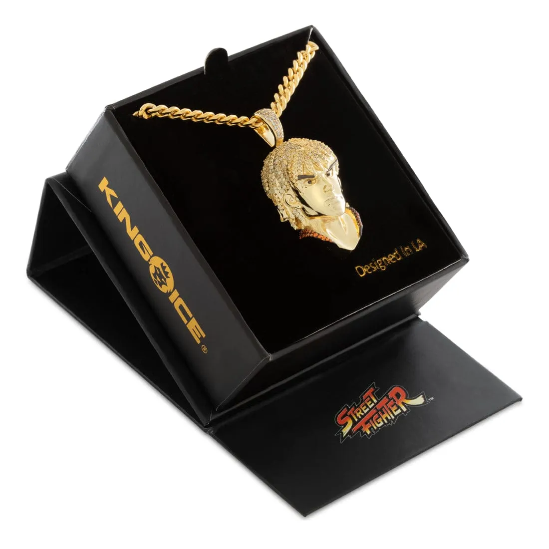 Street Fighter x King Ice - Ken Masters Necklace sold by King Ice product image thumbnail 5
