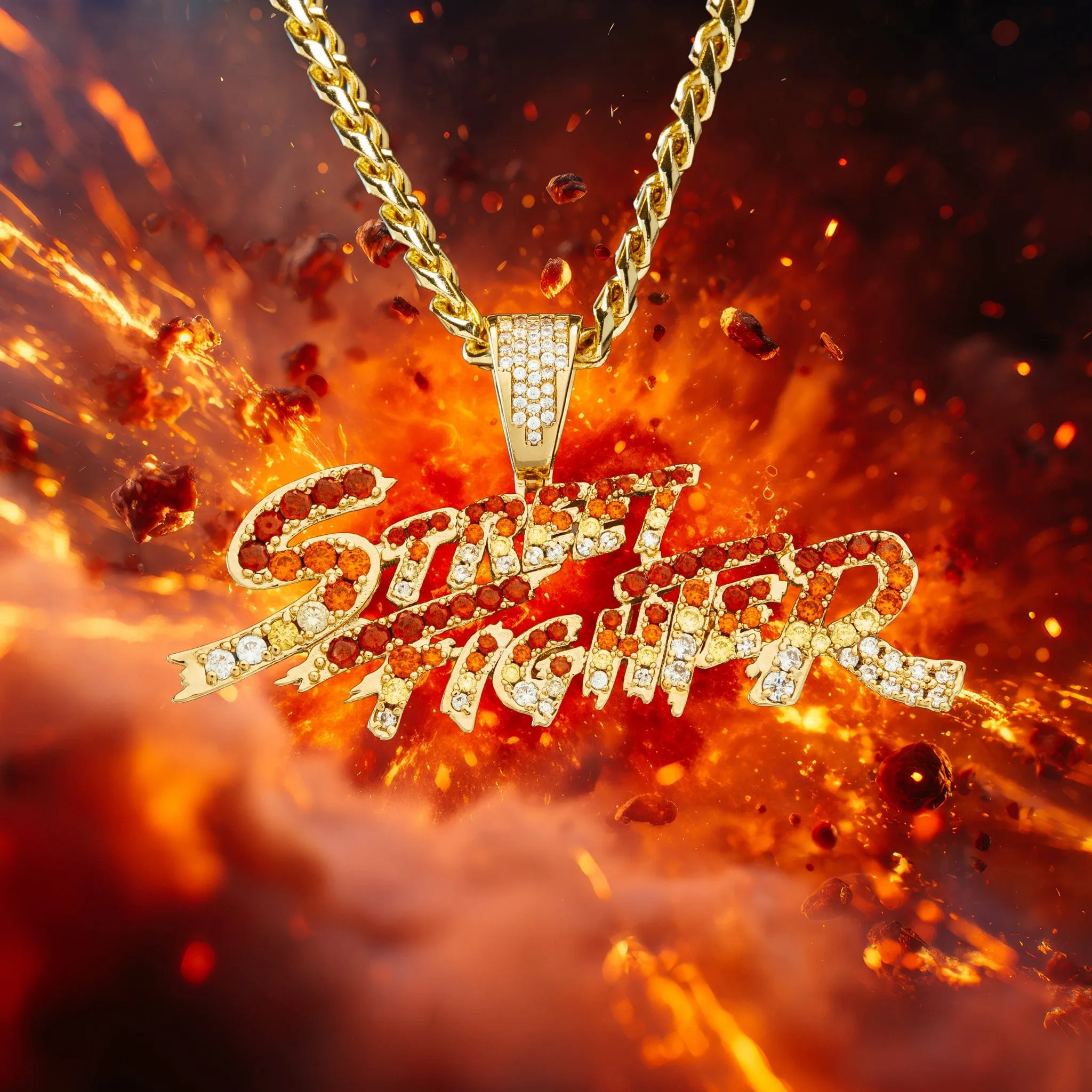 Street Fighter x King Ice - Street Fighter Necklace sold by King Ice
