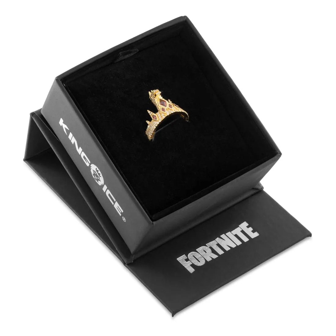Fortnite x King Ice - Iced Victory Crown Ring sold by King Ice product image thumbnail 5