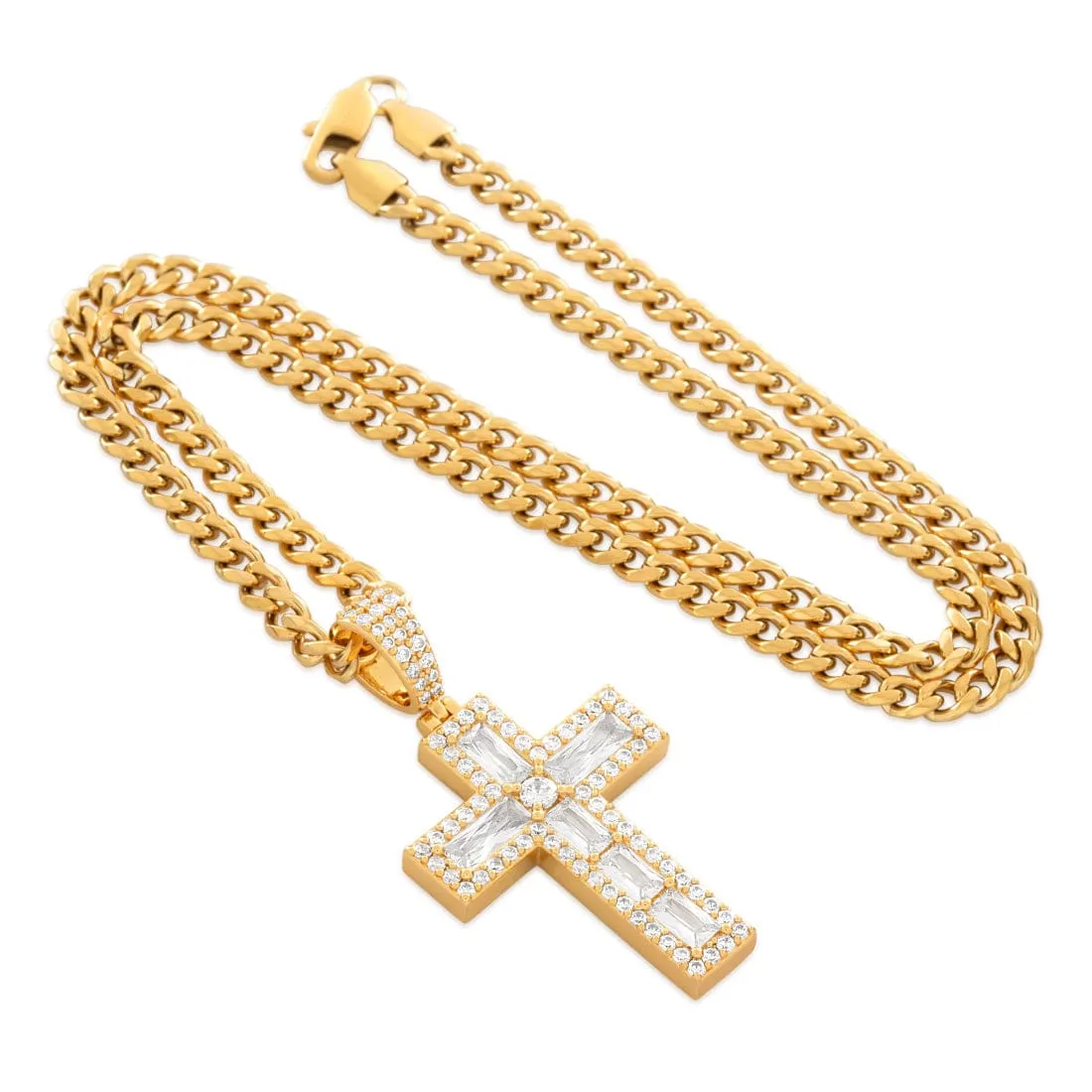 Holdfast Cross Necklace sold by King Ice product image thumbnail 3
