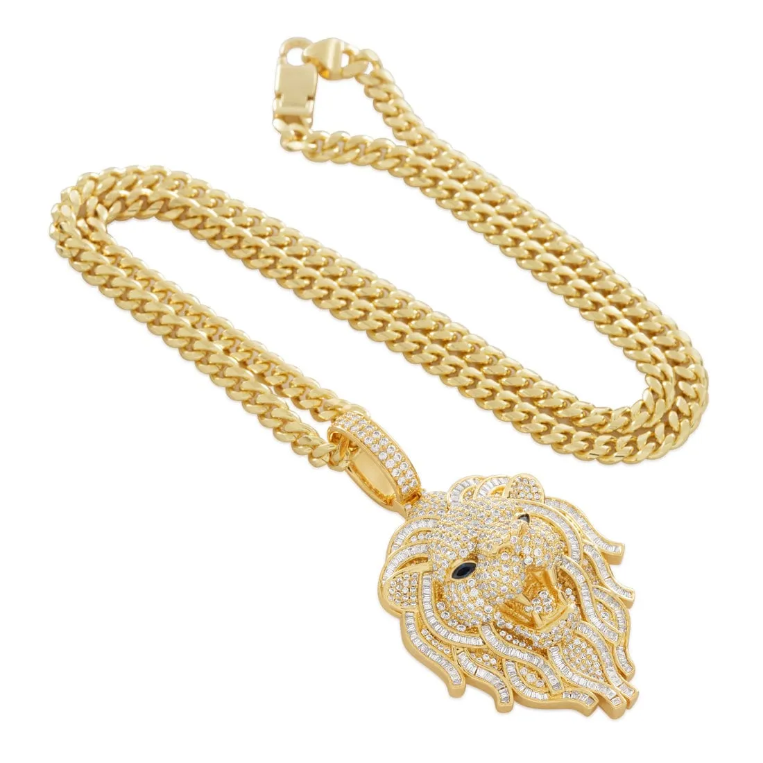 Lion Necklace sold by King Ice product image thumbnail 3