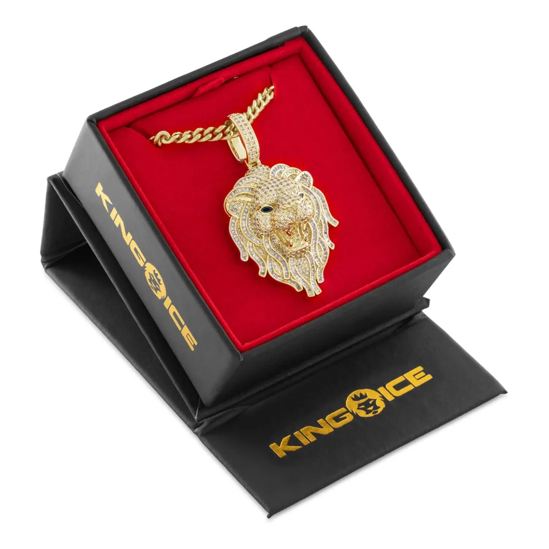 Lion Necklace sold by King Ice product image thumbnail 4