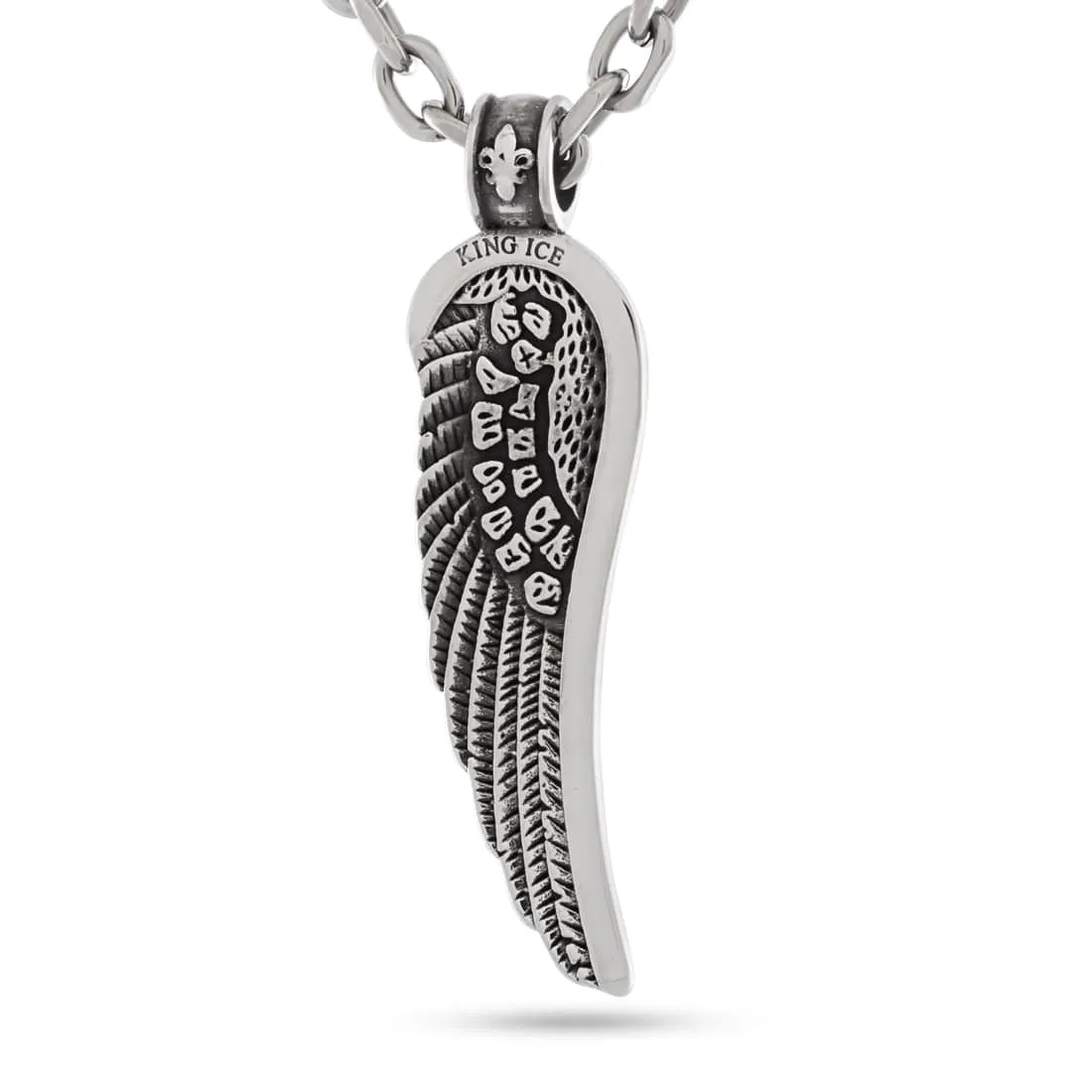 Split-Single Wing Necklace sold by King Ice product image thumbnail 2