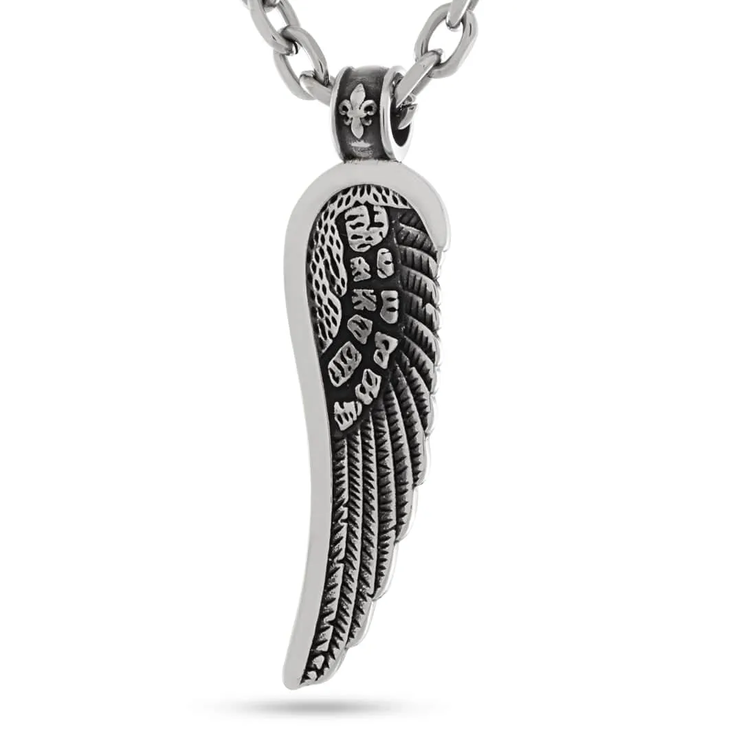 Split-Single Wing Necklace sold by King Ice