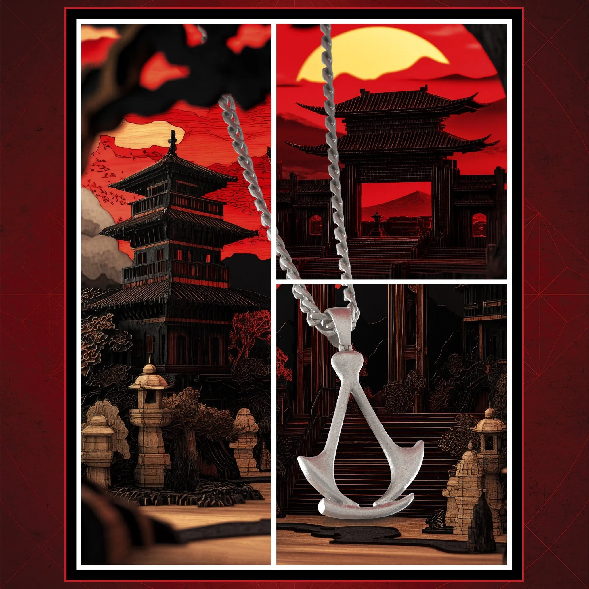 Assassin's Creed x King Ice - Assassin's Creed Crest Necklace sold by King Ice product image thumbnail 5