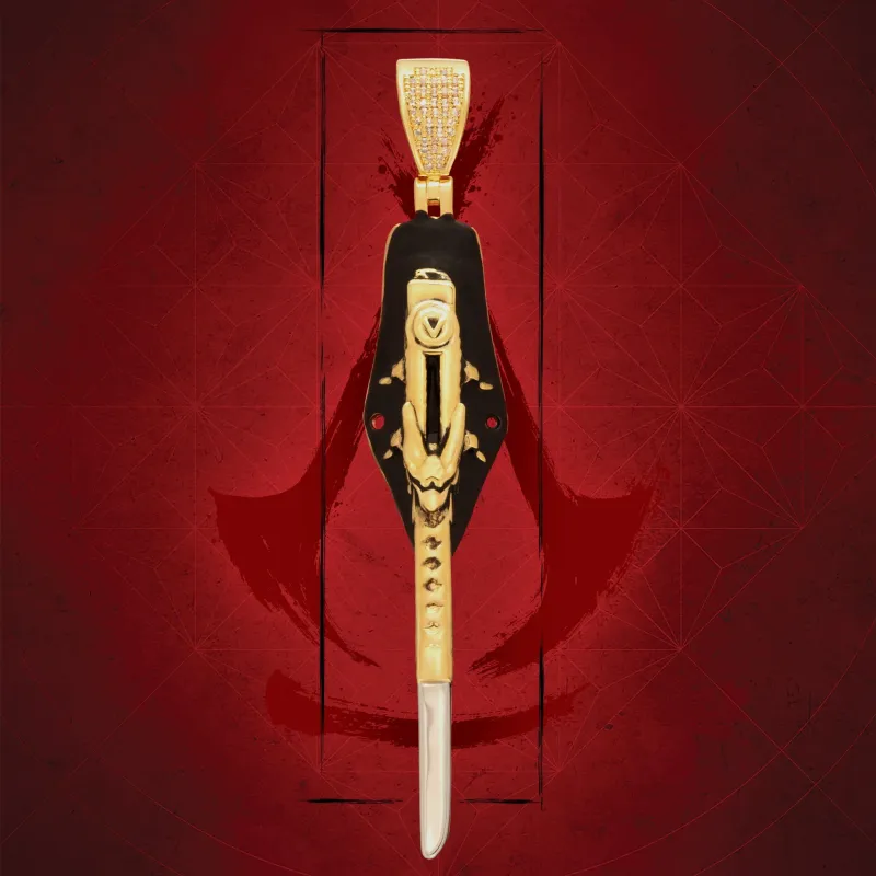 Assassin's Creed x King Ice - Hidden Blade Necklace sold by King Ice