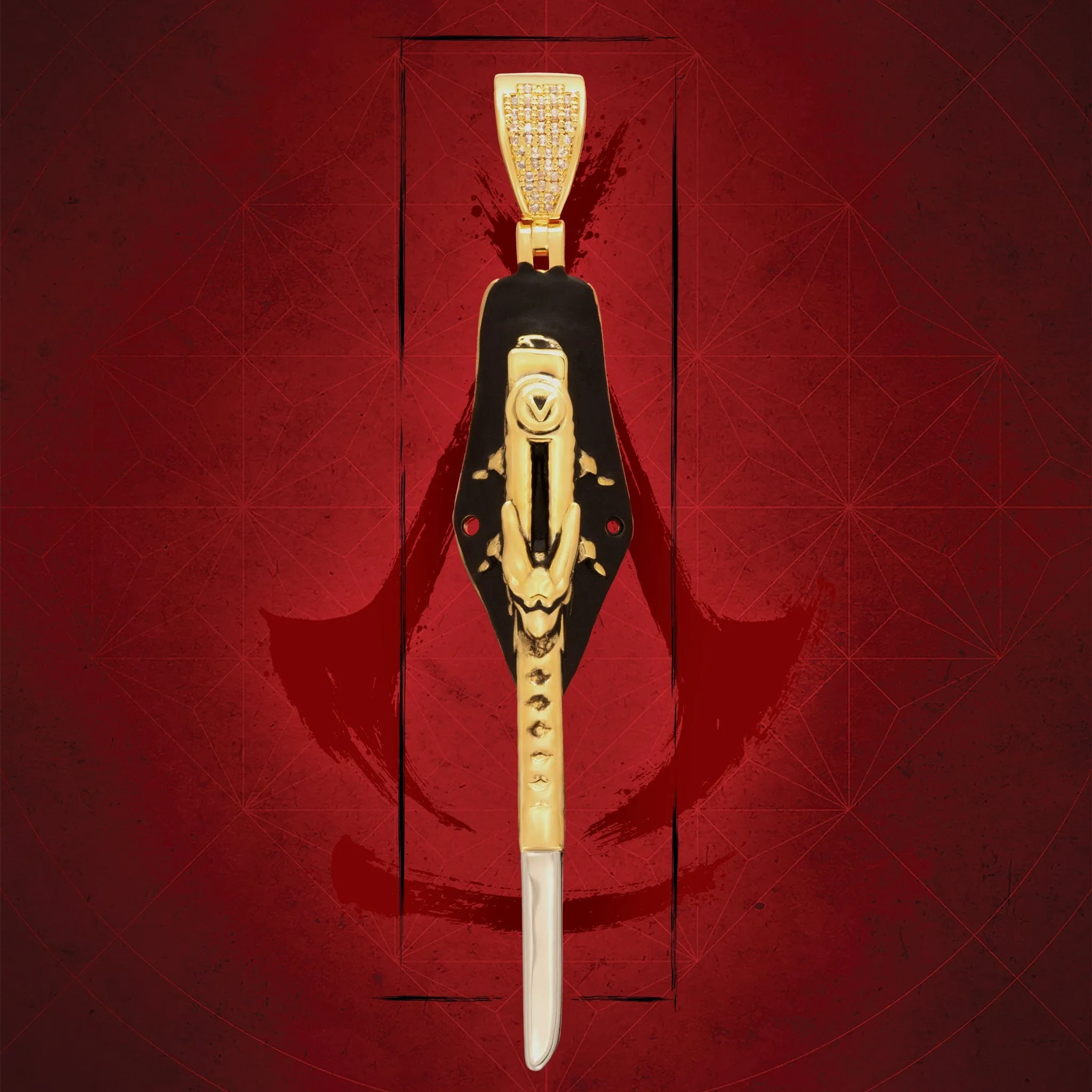 Assassin's Creed x King Ice - Hidden Blade Necklace sold by King Ice