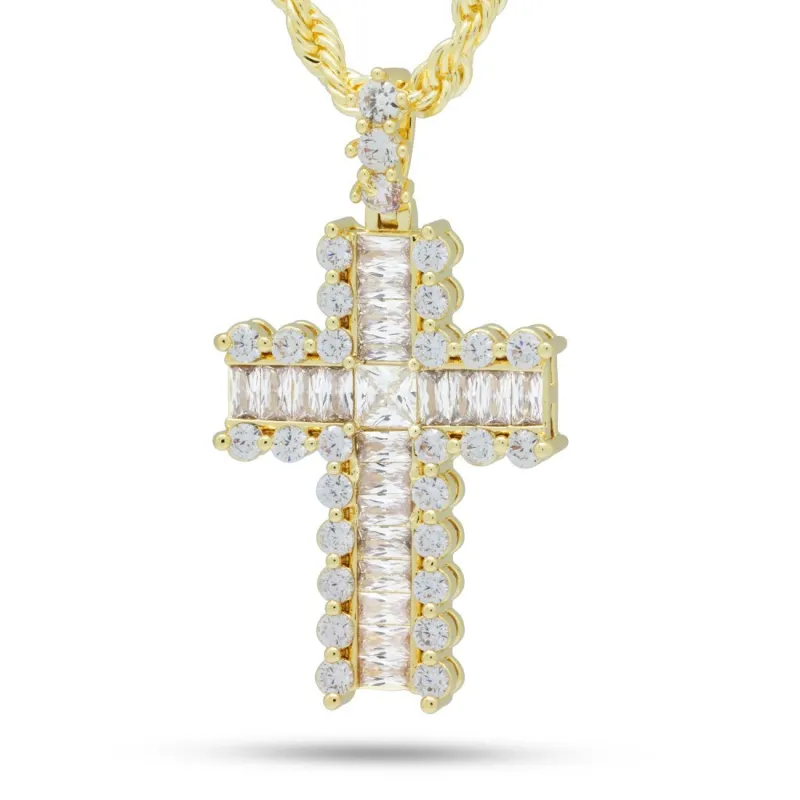 Icy Cross Necklace sold by King Ice