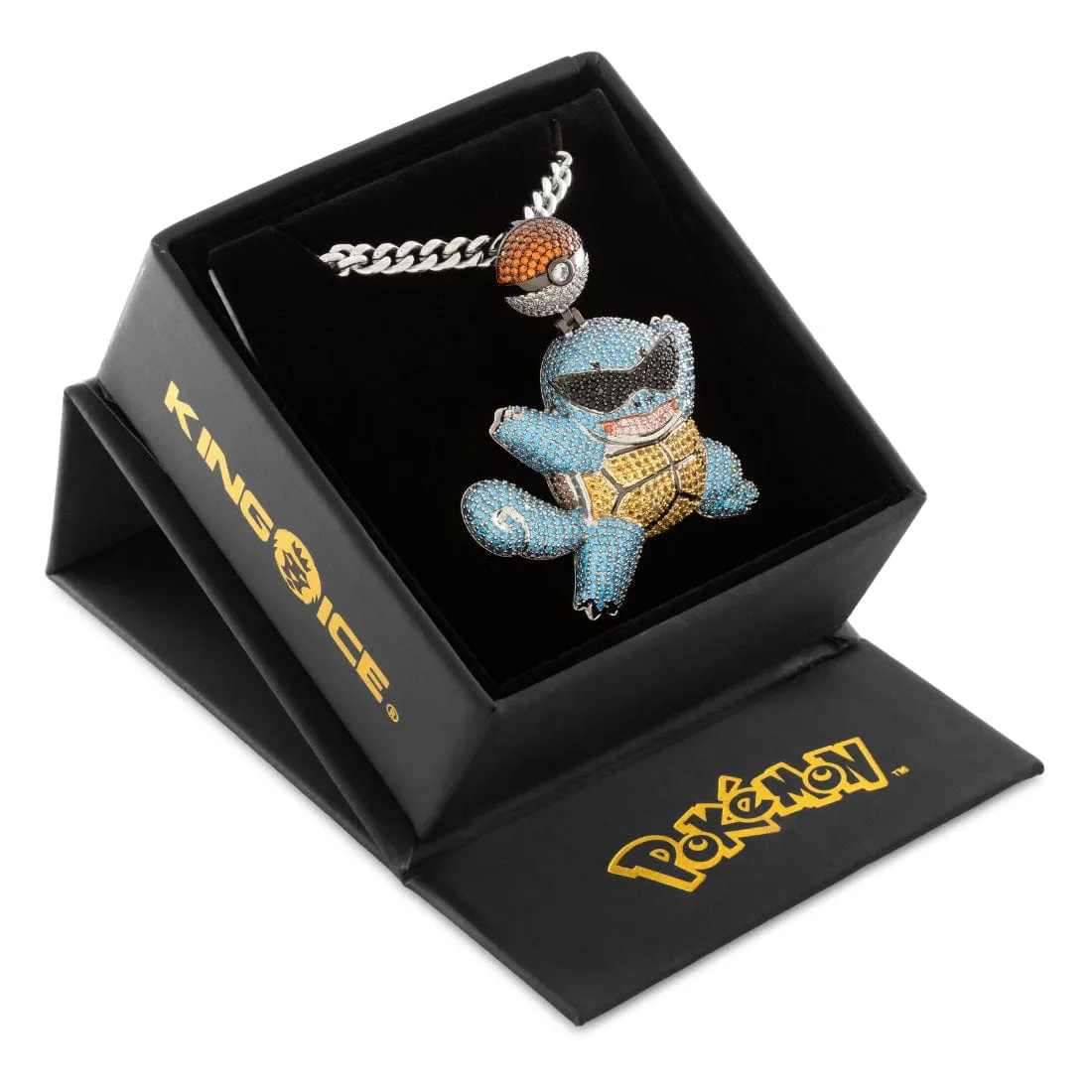 King Ice | Pokémon - The Leader of the Squirtle Squad Necklace sold by King Ice product image thumbnail 5