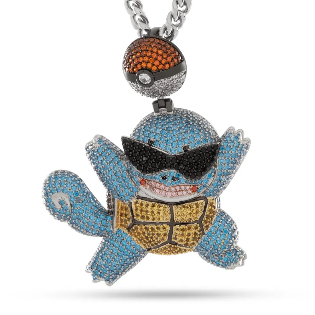 King Ice | Pokémon - The Leader of the Squirtle Squad Necklace sold by King Ice product image thumbnail 2