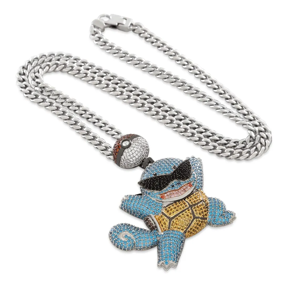 King Ice | Pokémon - The Leader of the Squirtle Squad Necklace sold by King Ice product image thumbnail 4